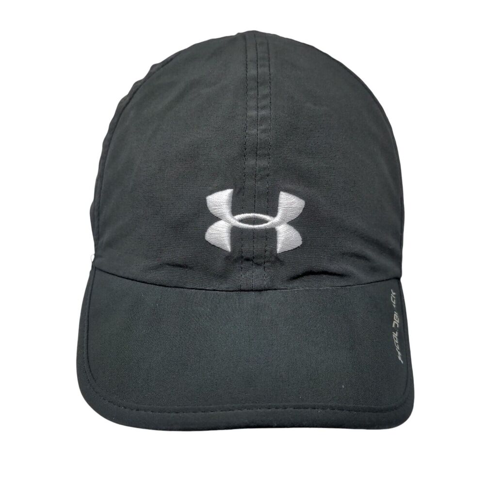 Under Armour Women's Slideback Hat Black OSFA Embroidered ColdBlack